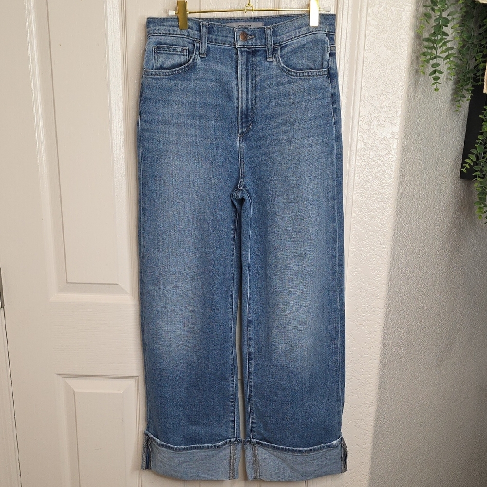 Joe's Jeans Classic Blue Wide Leg Ankle Jeans